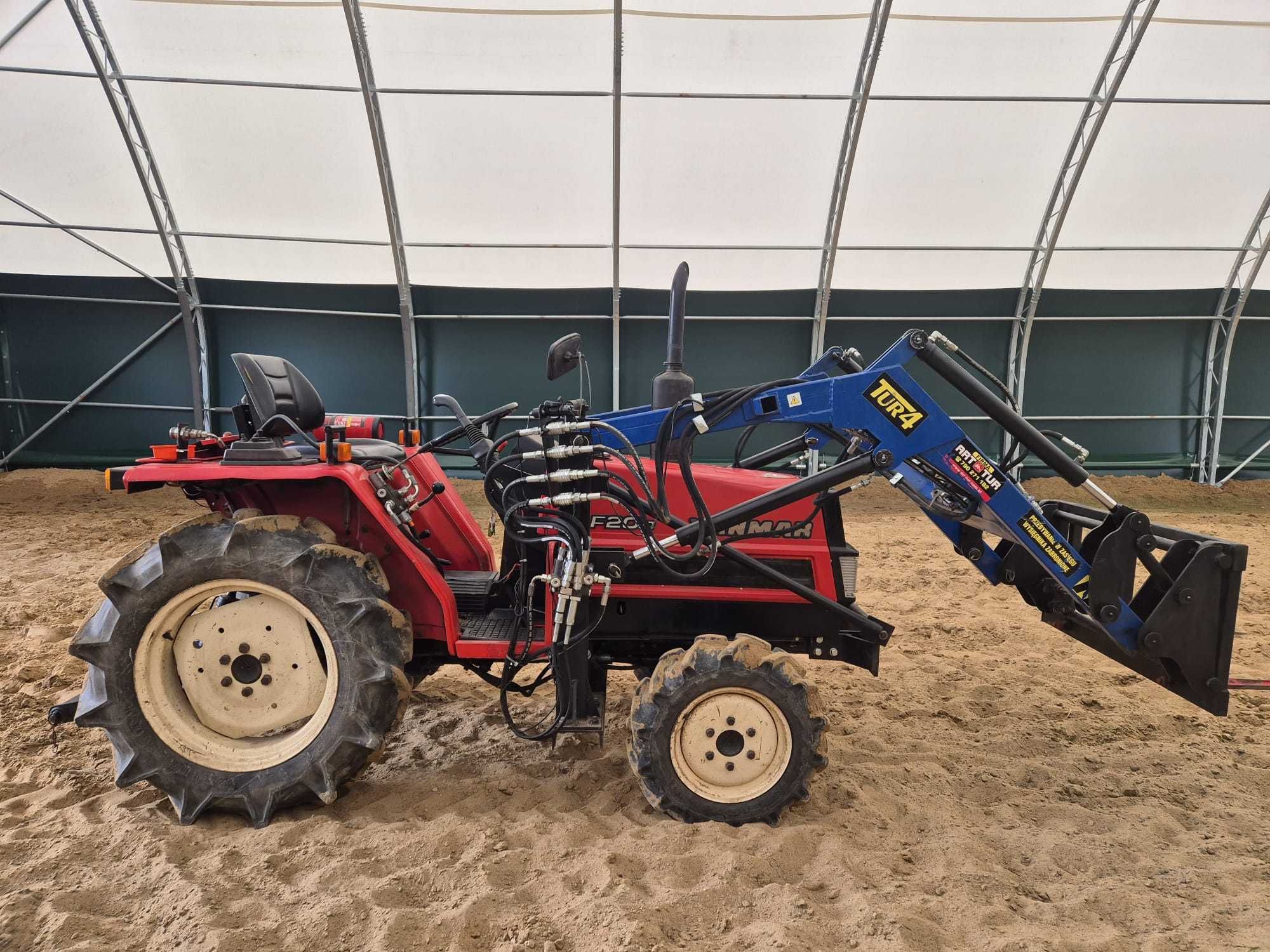 Japoński Traktor Yanmar F20D 4x4 - 20KM