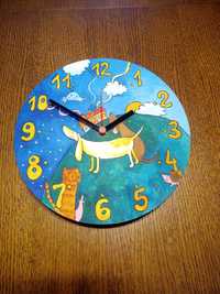 zegar ścienny do pokoju dziecka