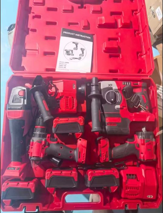 Máquinas a bateria novas com garantia.