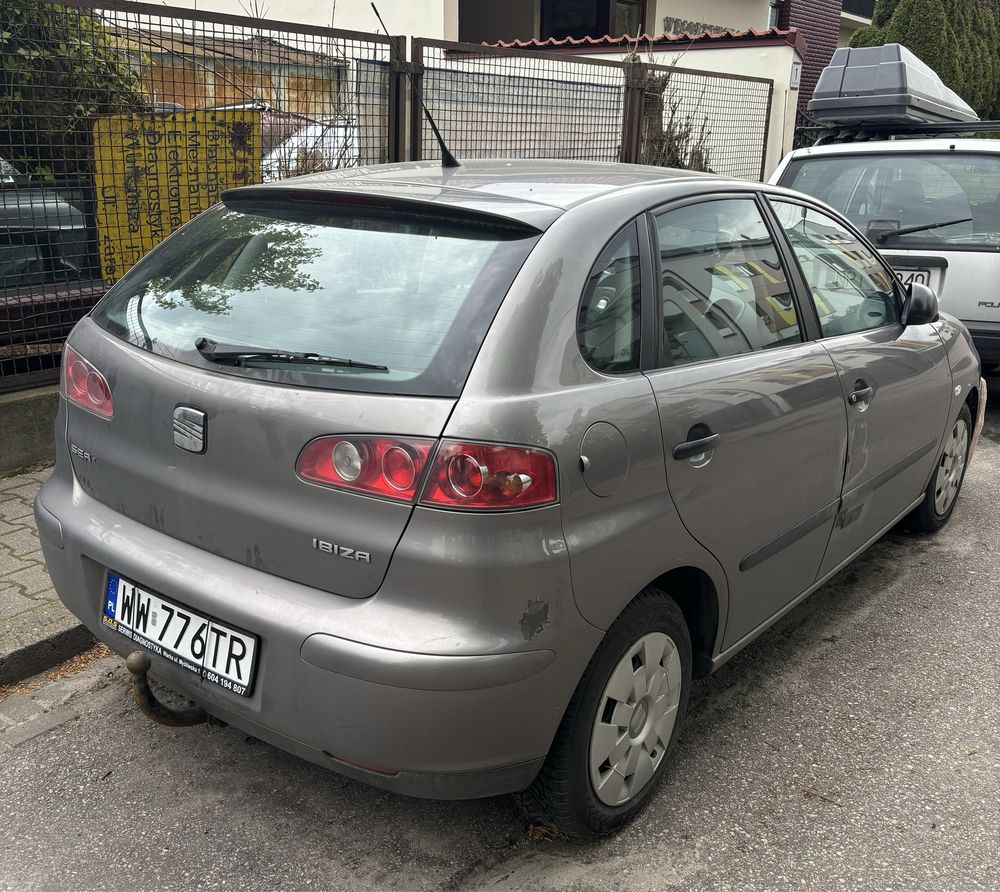 Seat Ibiza uszkodzony