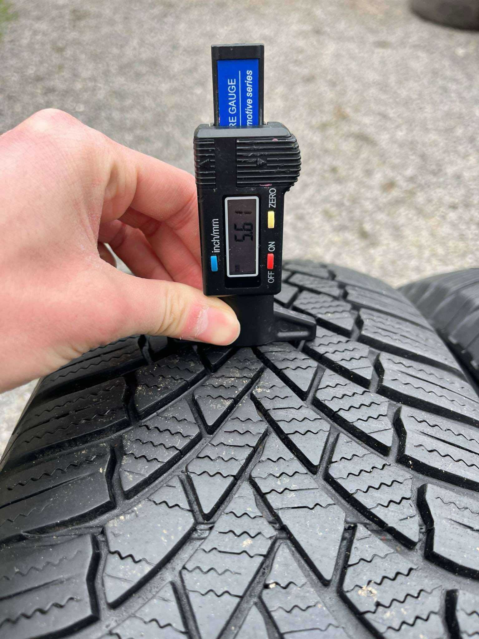 Opony 215/65R17 Bridgestone Blizzak LM005 Zima 2sztuki 5,61mm bieżnika