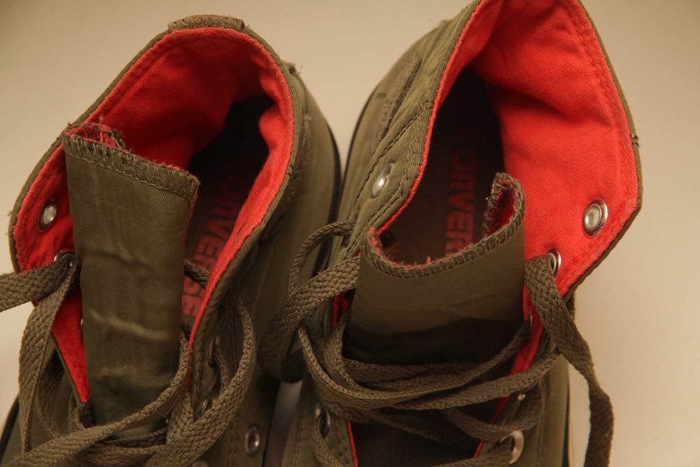 Converse  Nylon "MA-1 Jacket " 36.5 кеды из авиационного нейлона