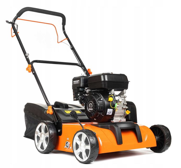 Aerator i Wertykulator Spalinowy DEMON 3w1 z Wałkami i Akcesoriami