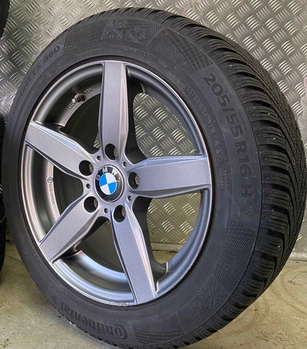 Koła 7x16 ET40 5x120 Continental BMW T5 T6 e81 e82 e87 e90 e91 Adax