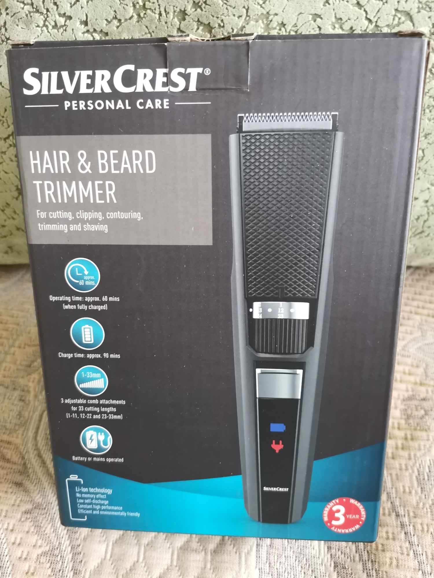 Триммер SilverCrest для волос и бороды