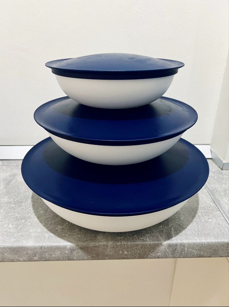 Контейнер судок форма салатник tupperware