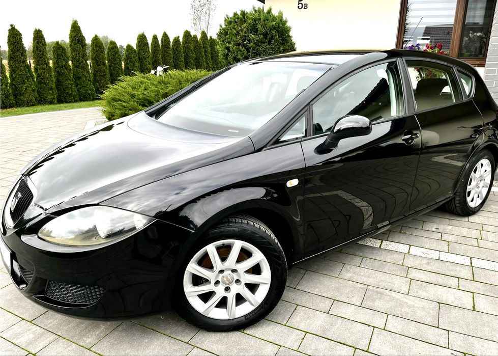 Piękny SEAT LEON 1.6! SEKWENCYJNY GAZ, klimatyzacja!