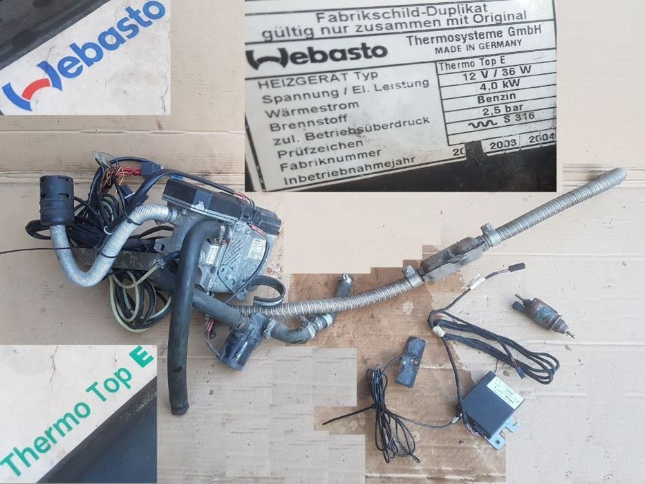 Suzuki Ignis FH 00-03 webasto benzynowe THERMO TOP E 12v 4kW oryginał telestart t70