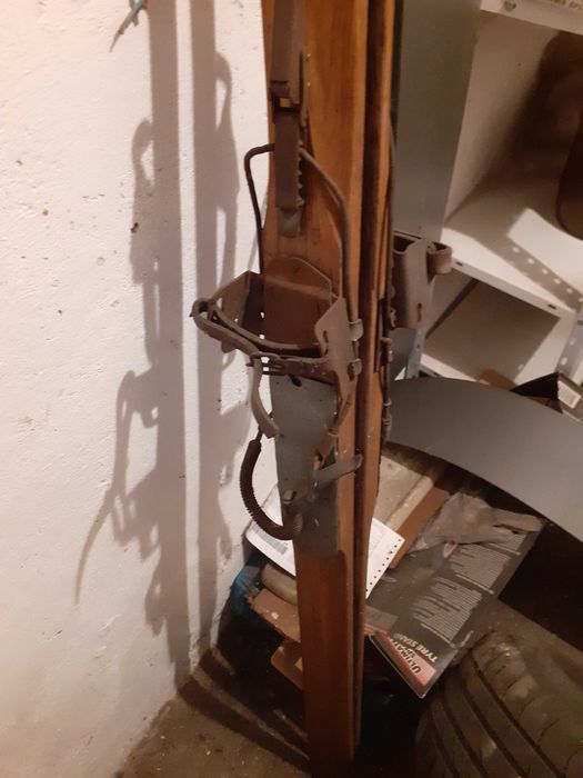 Narty drewniane przedwojenne