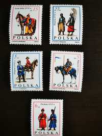Znaczki pocztowe husaria piechota 1982r.