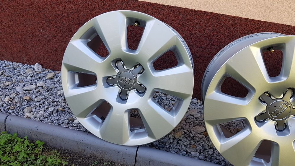 Felgi 16" oryginalne Audi 5x112 66,6 A4 A6 A5