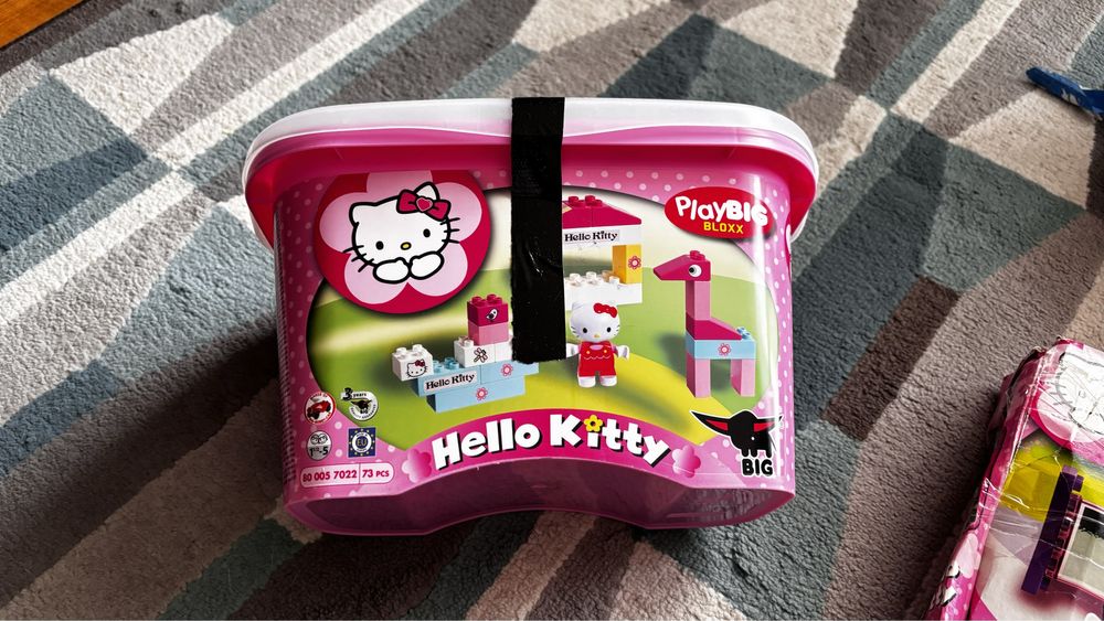 3 zestawy klockow hello kitty