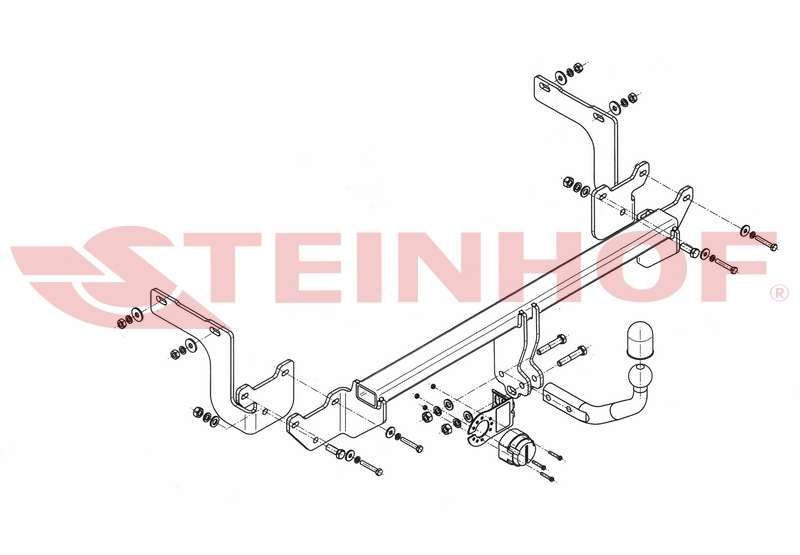 HAK HOLOWNICZY + Moduł 7 pin do Citroen C4 Picasso + Grand od 2013