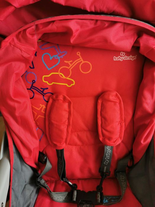 Wózek spacerowy Baby Design składany.