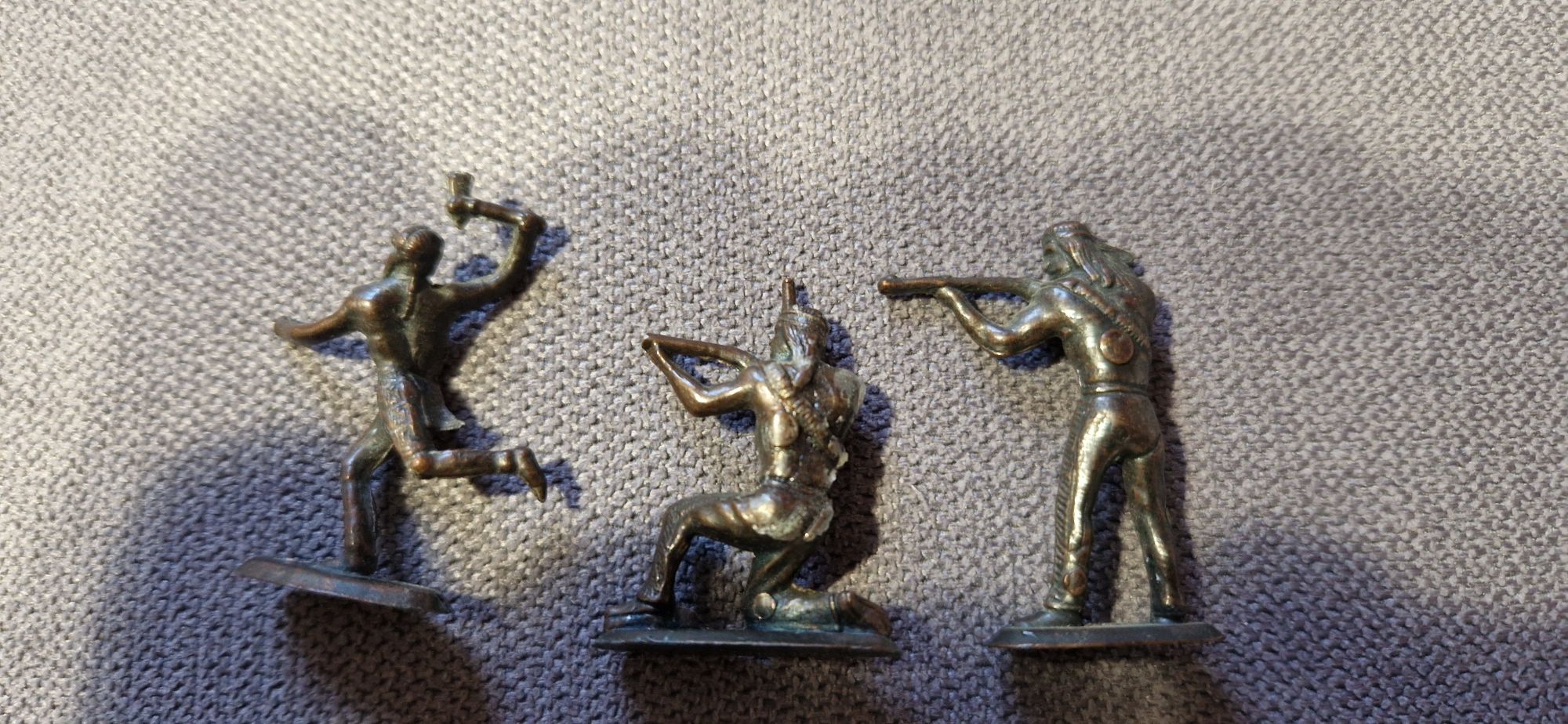 Indianie metalowe figurki z kinder niespodzianka