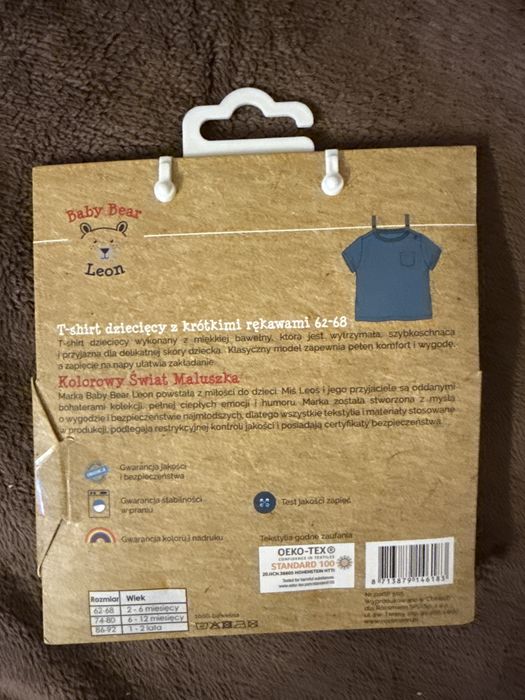 T-shirt dziecięcy r.62-68