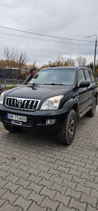Toyota land cruiser lc 120 uszkodzony, faktura vat
