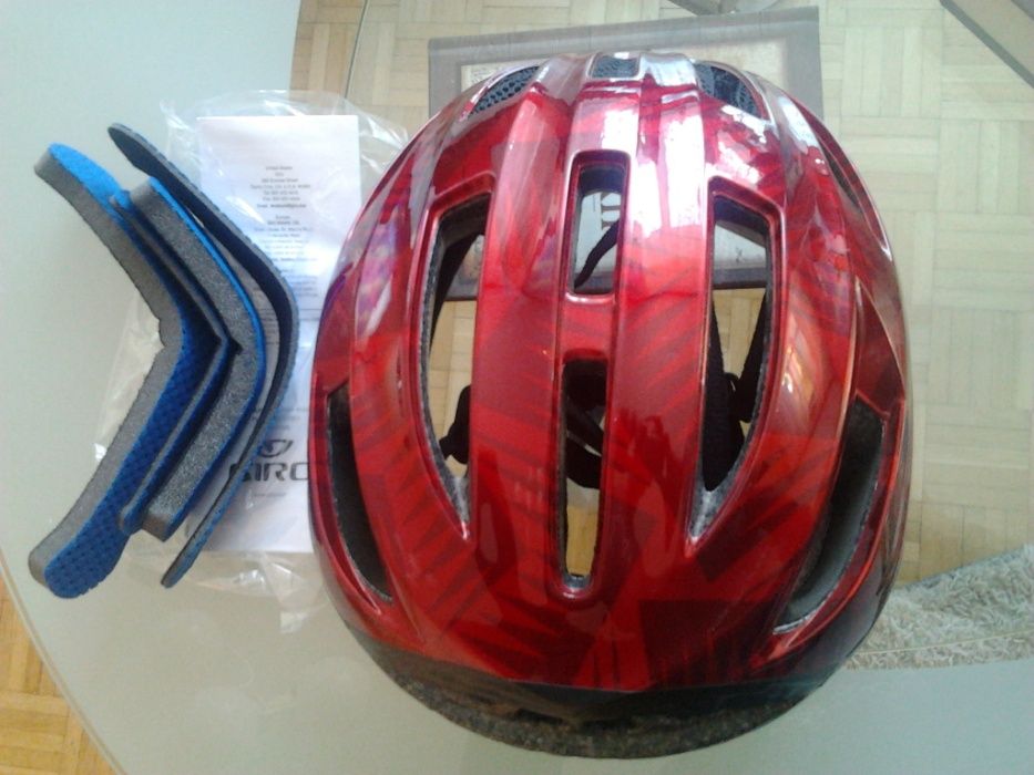 Kask rowerowy GPR URBANUS L/XL 58-62cm oraz klakson