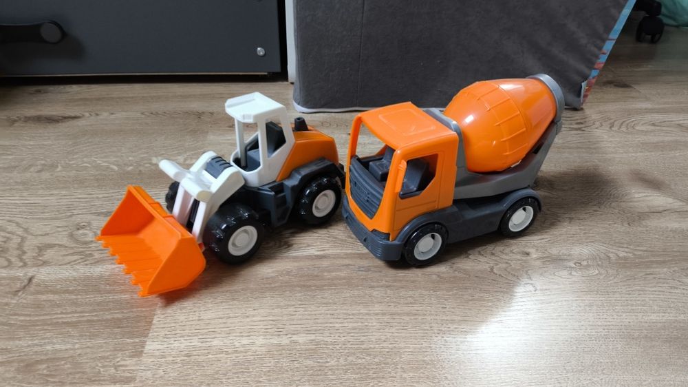 Zabawki Wader ładowacz i betoniarka