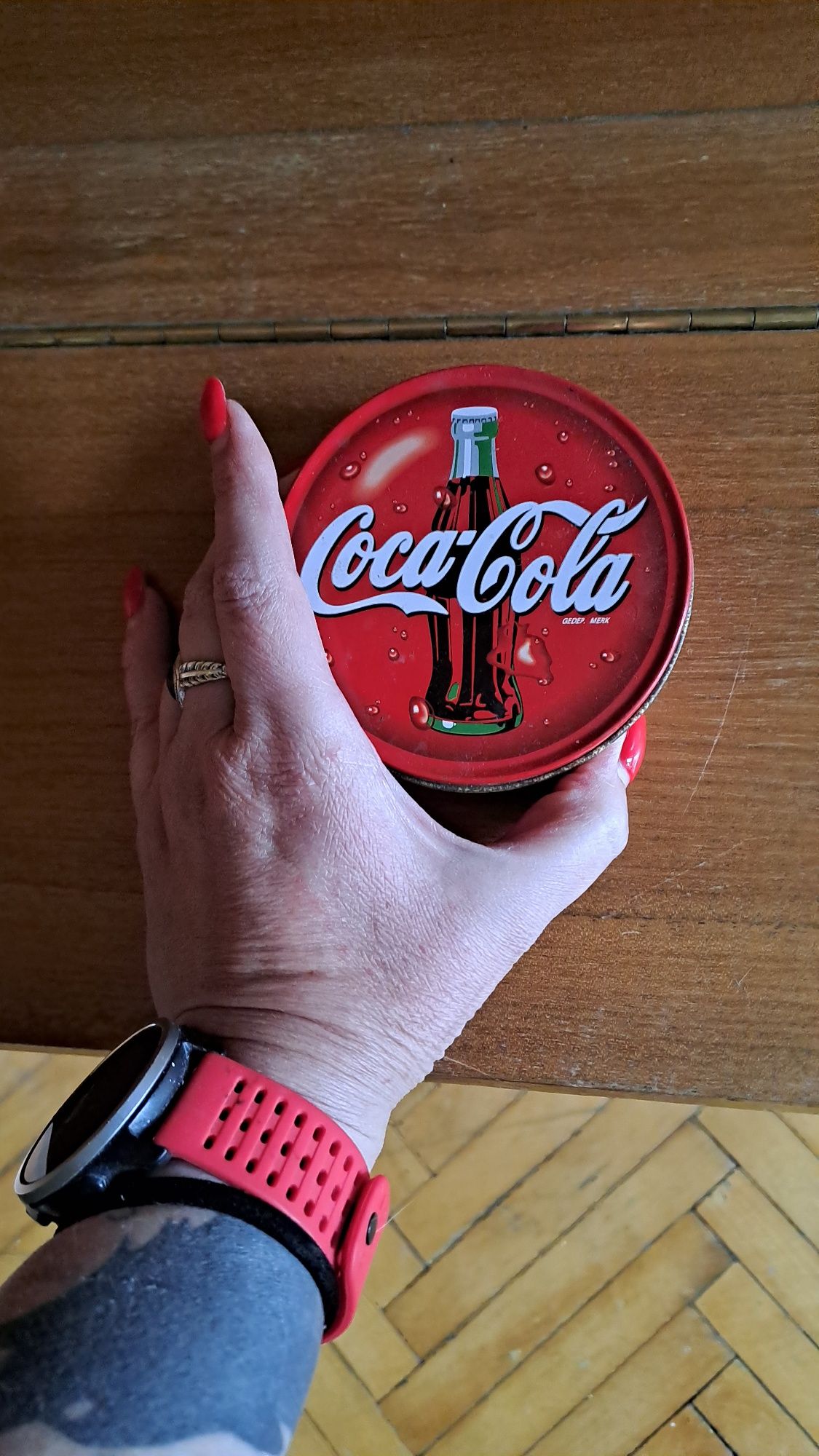 Wyjątkowe stare podkładki na napoje coca cola