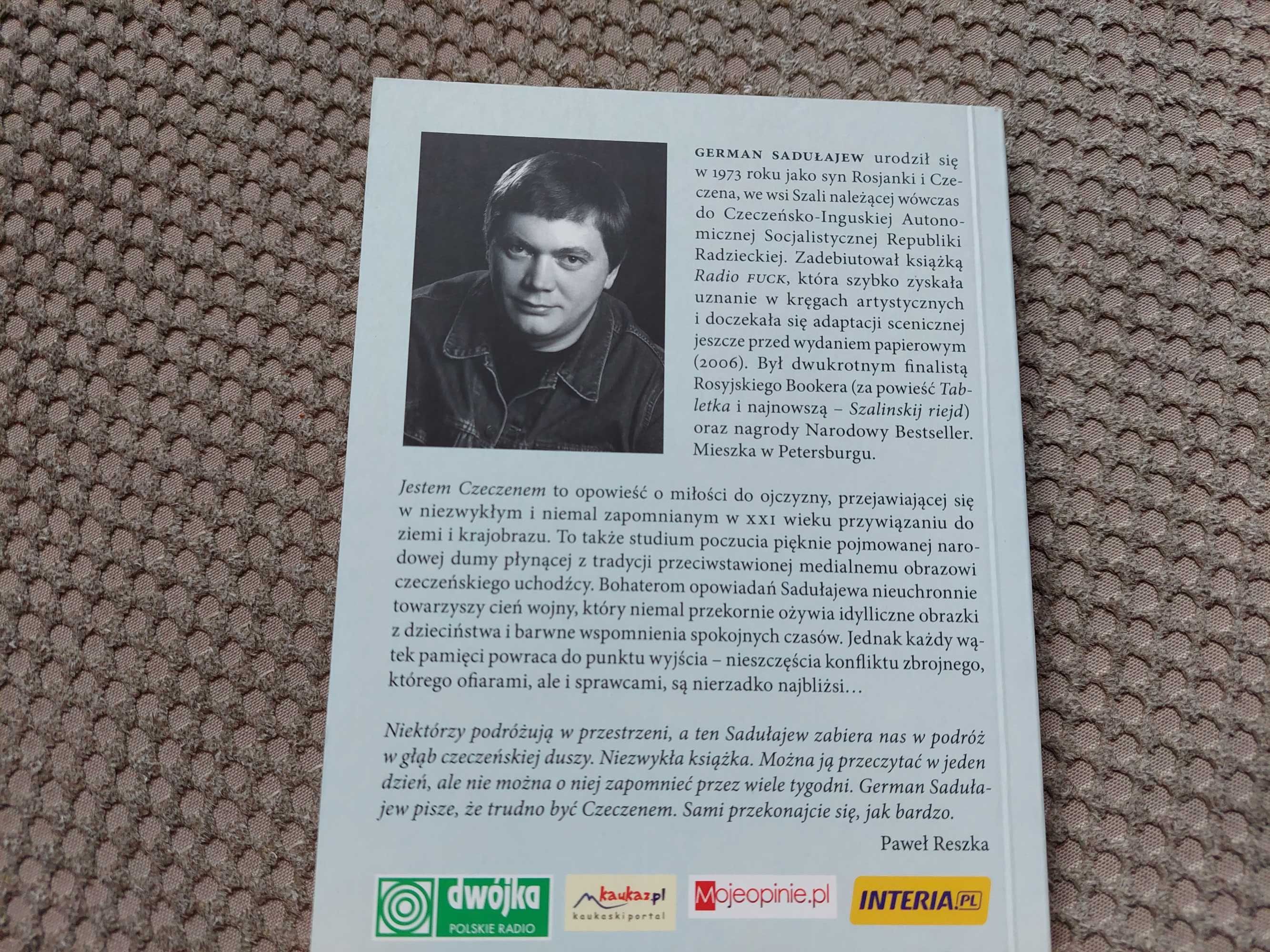 "Jestem Czeczenem" German Sadułajew