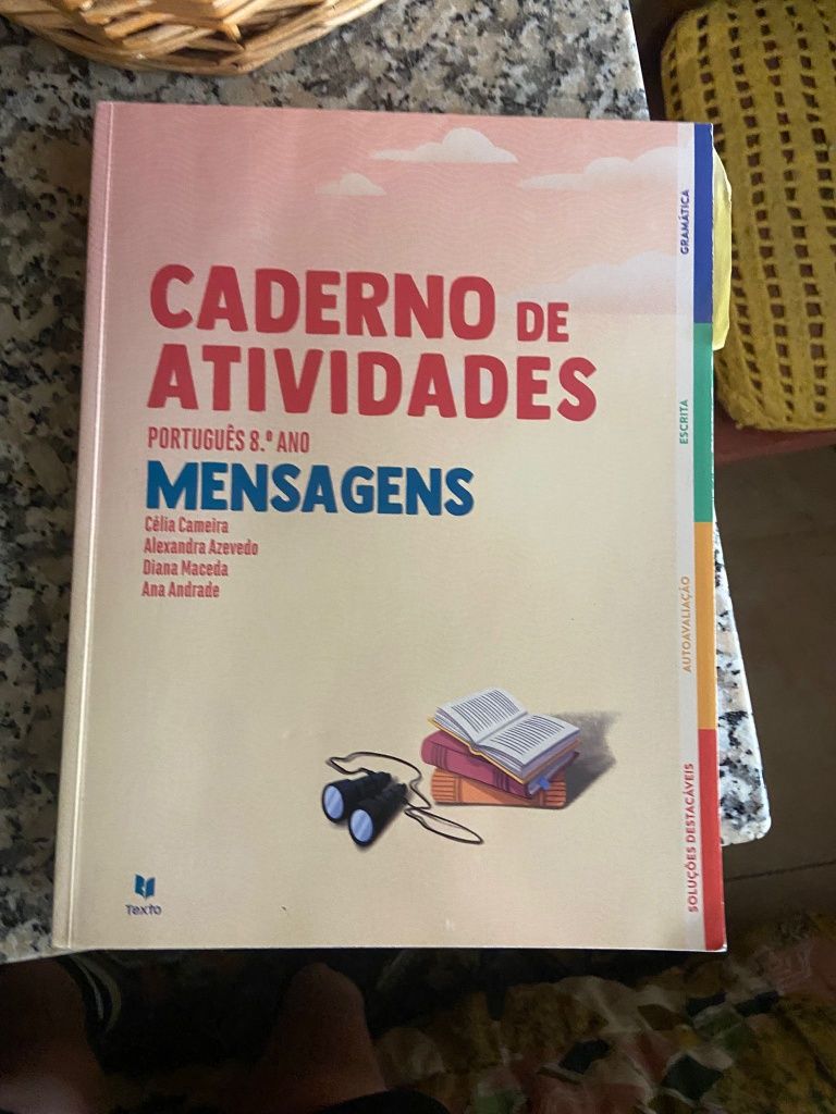 Cadernos de Atividades do 8.º Ano — Como Novos!