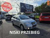 Chevrolet Aveo 1.4 Benzyna 88 KM, Klimatyzacja, Alufelgi, USB, AUX, El. Szyby i Lust.