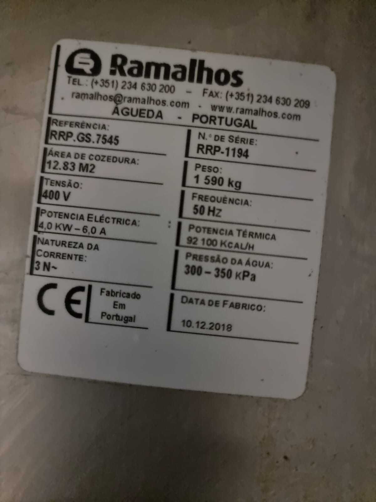 Forno convector Ramalhos