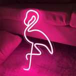 Neon led flaming