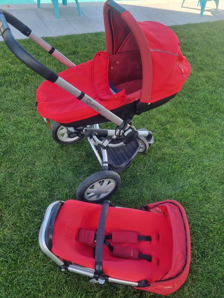 Duo Carrinho + alcofa Quinny buzz