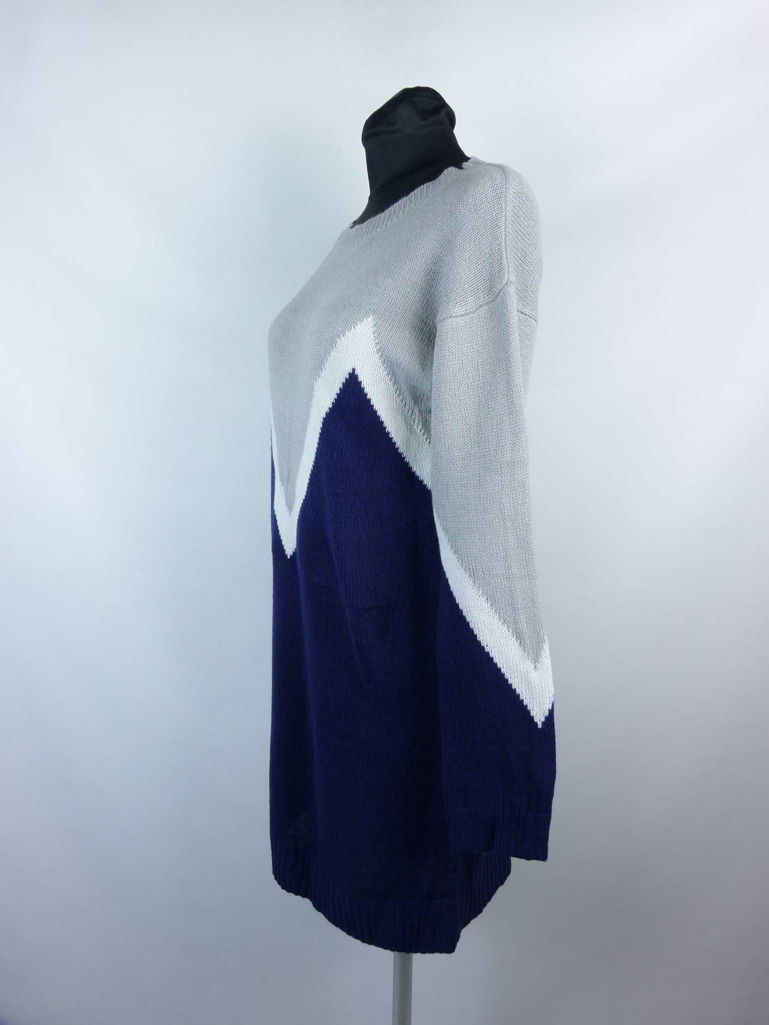 Shein sweterkowa sukienka mini / M