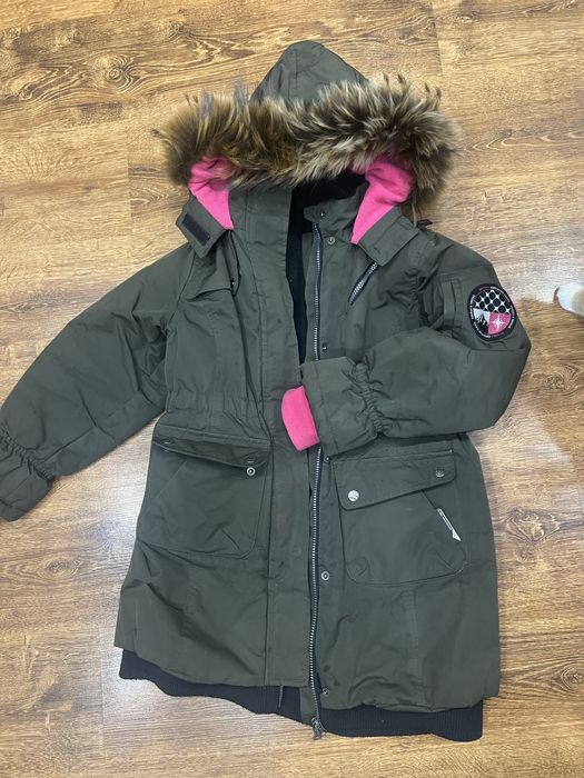 Зимова парка пальто для дівчинки 10-11 років