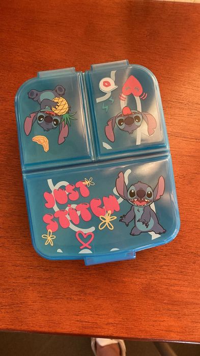 Stitch caneca, boneco, lancheira, garrafa, copo