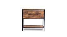 Szafka Pod Umywalkę Dąb 80x45x80cm Loft Komoda Drewno dębowe OD RĘKI