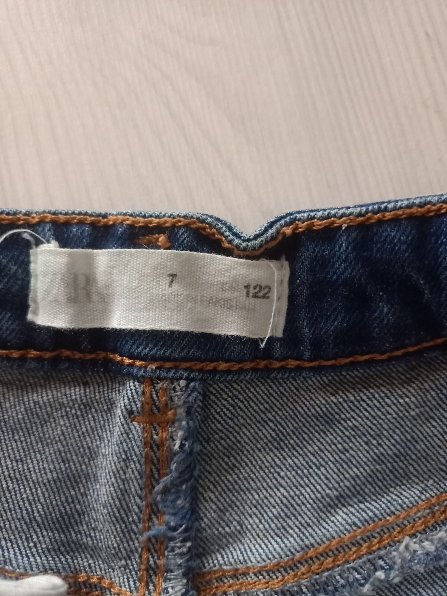 Шорти джинсові 122 см zara