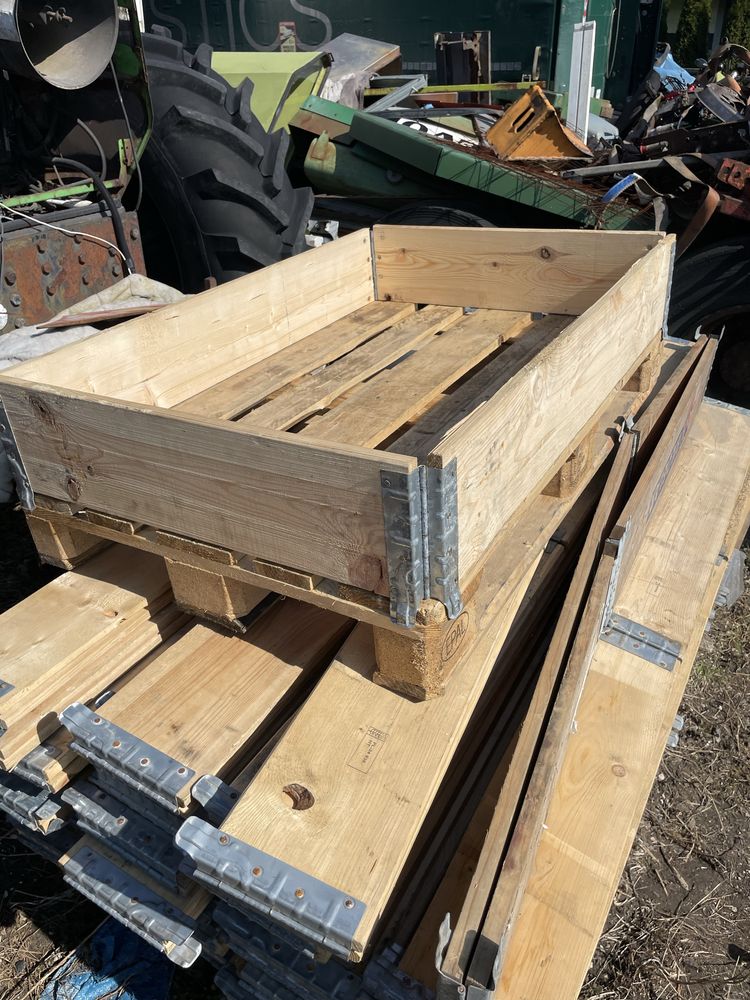 Nadstawki palety 120x80 Grzadki Obrzeża ogrodowe