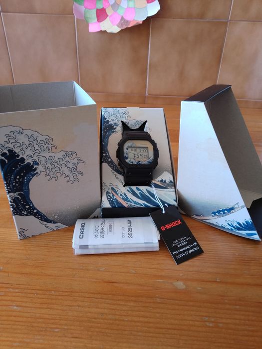 Casio G-Shock "hokusai Katsushika" DW-5600KHK24-1JR