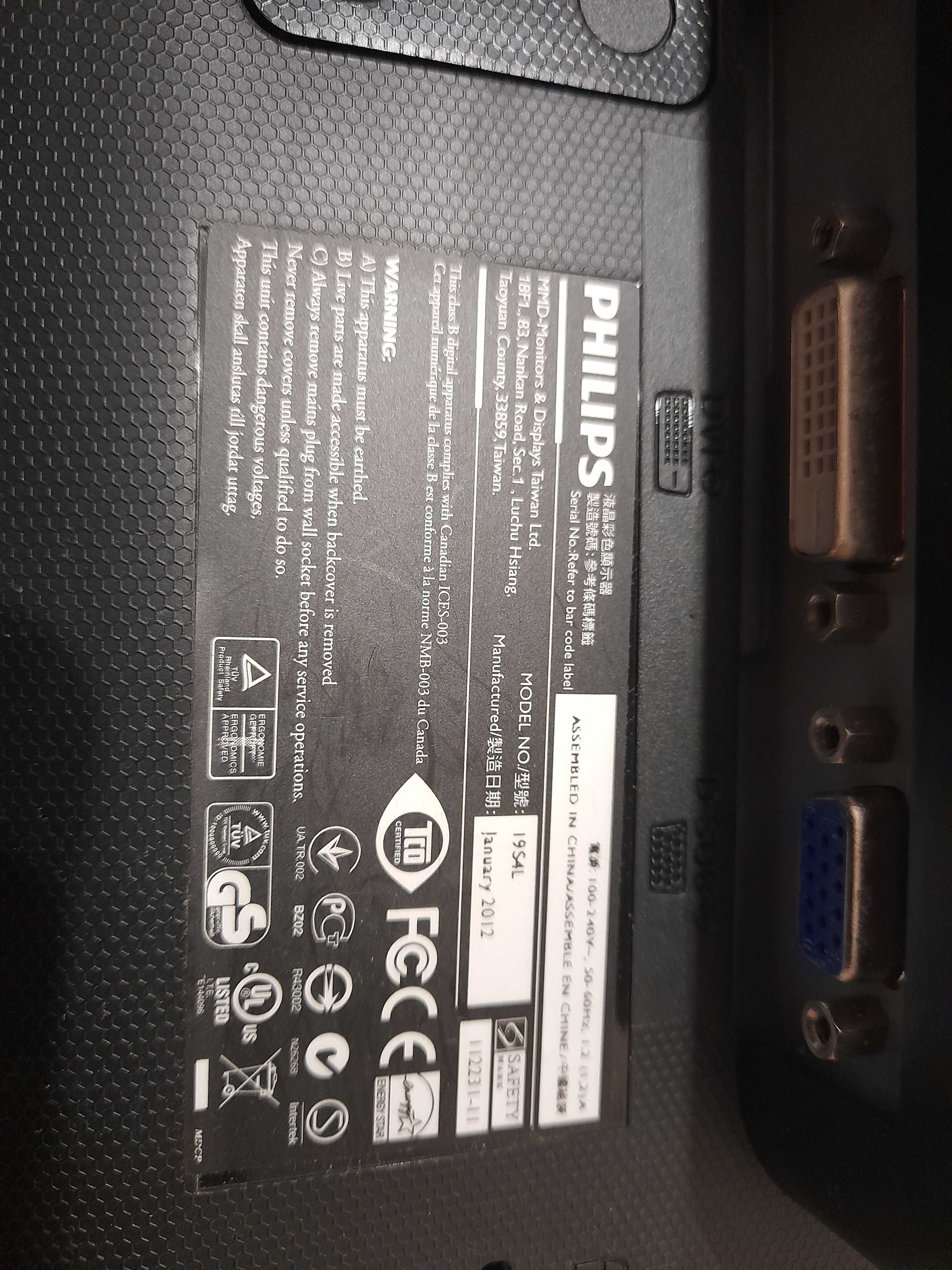 Monitor 19 Philips