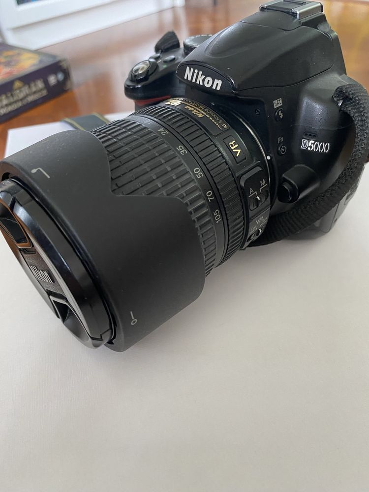 Nikon D5000 body + obiektyw nikon 18-105