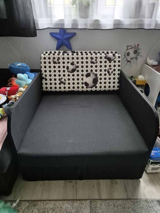 Rozkładana sofa fotel