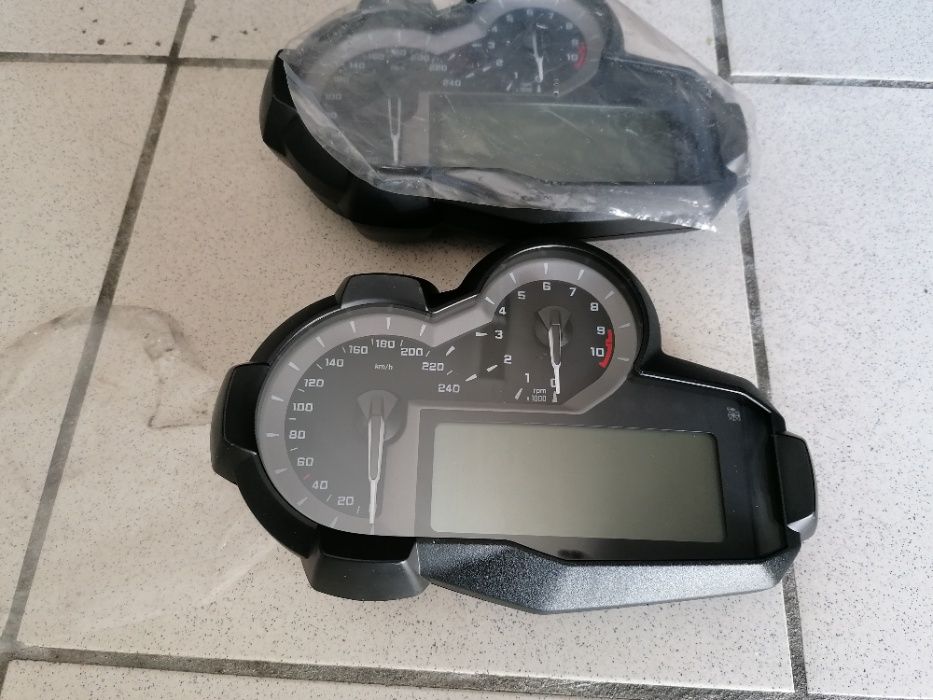 BMW R1200 GS e GSA Milhas para Km - Quadrante odometro painel completo