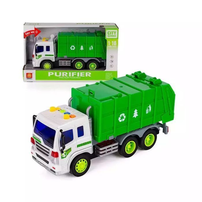 Śmieciarka światło i dźwięk 1:16. Lena