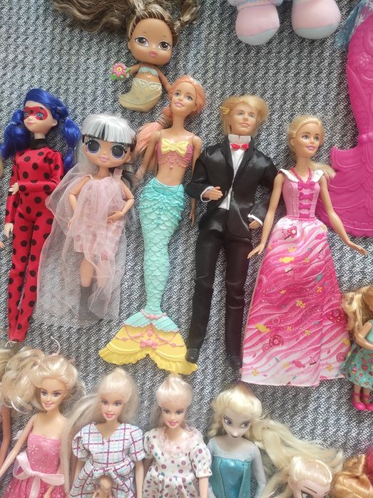 Ляльки барбі шимер шайн русалка наречена Маша Ельза Еві кукли