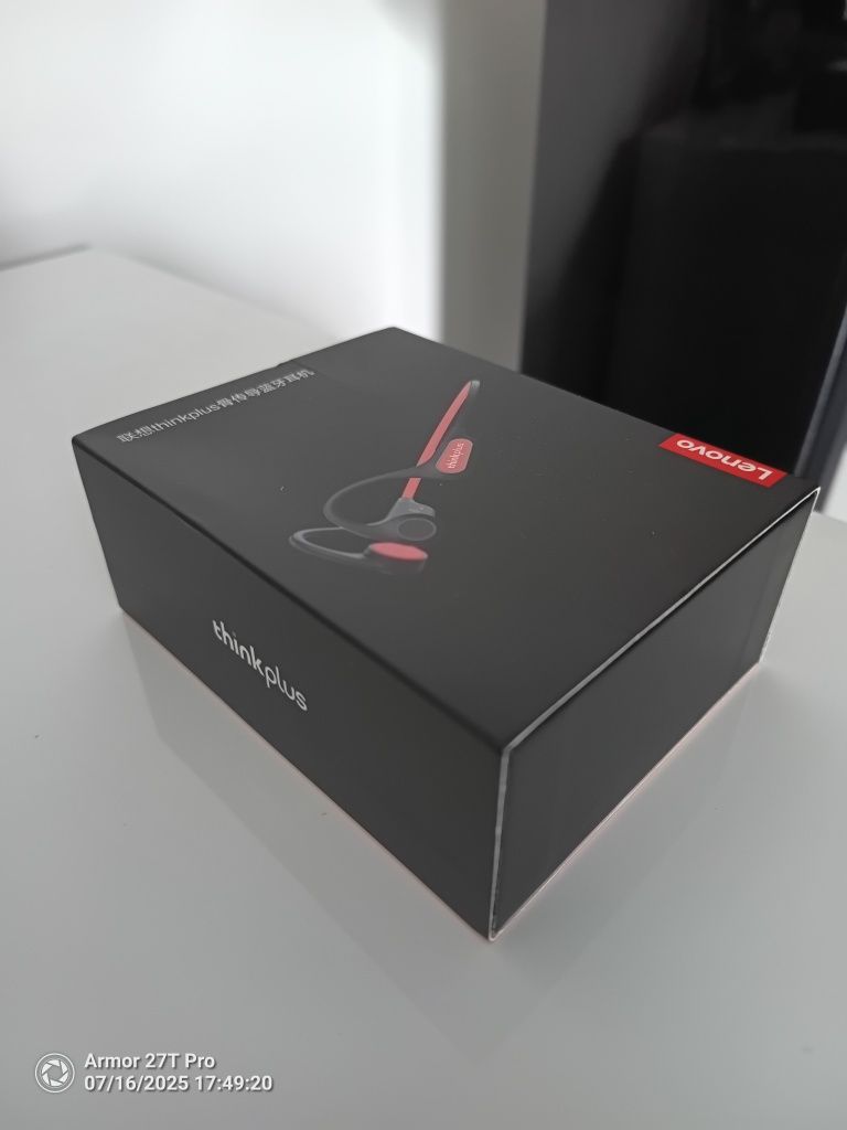 Słuchawki dokostne Lenovo, nowe, do pracy