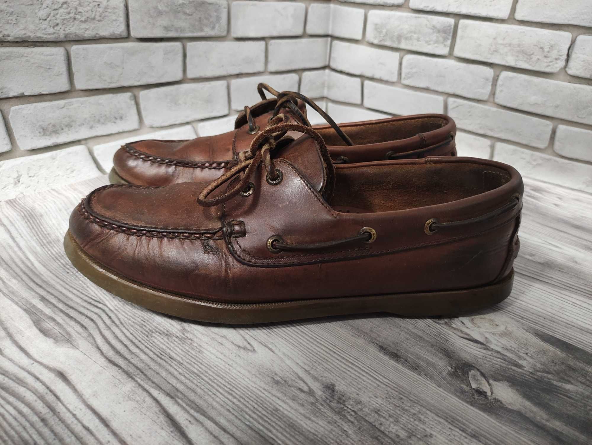 Шкіряні топсайдери Clarks, розмір 42