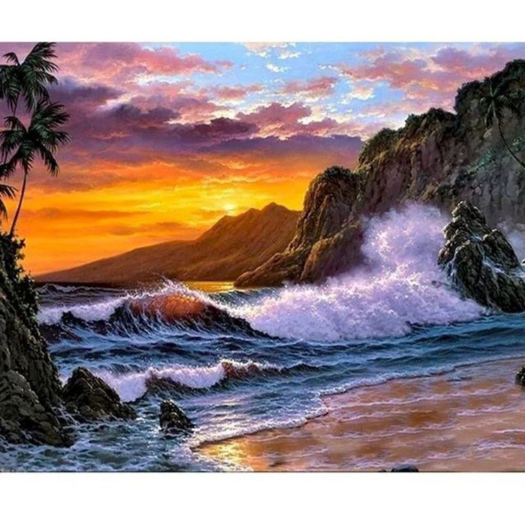 Картина по номерам красками 20*30