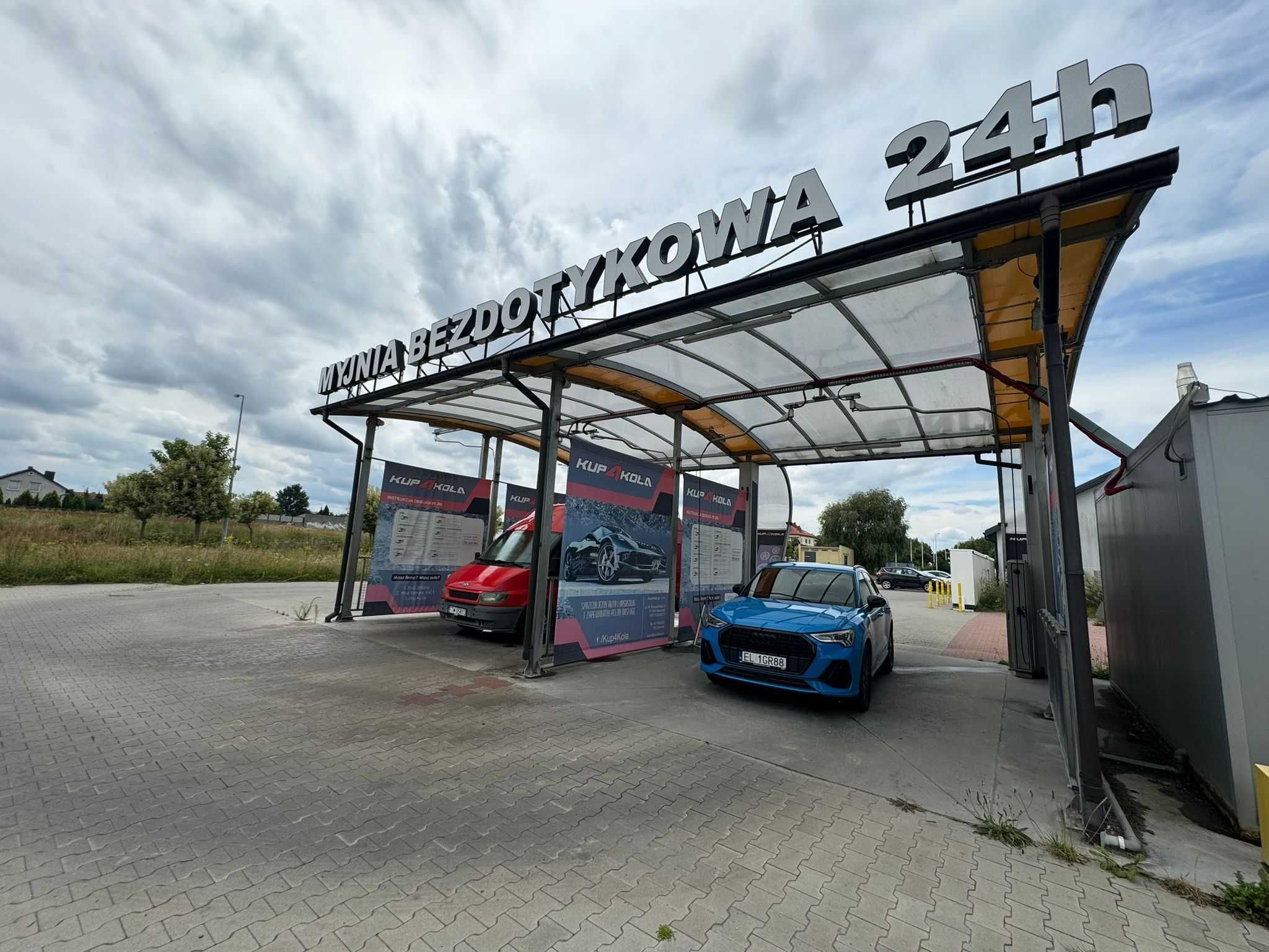 Myjnia samochodowa bezdotykowa automatyczna – Kleszczów, ul. Sportowa