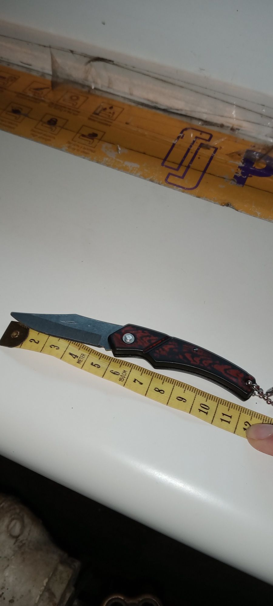 Складной нож брелок