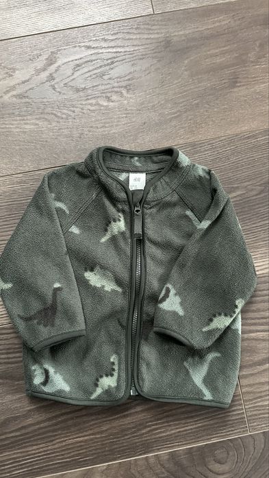 Флісова кофта H&M фліска 68-74 розмір нова колекція