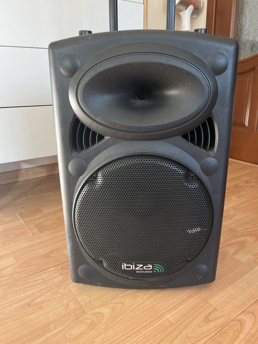 Kolumna mobilna Ibiza Sound  2 mikrofony gratis